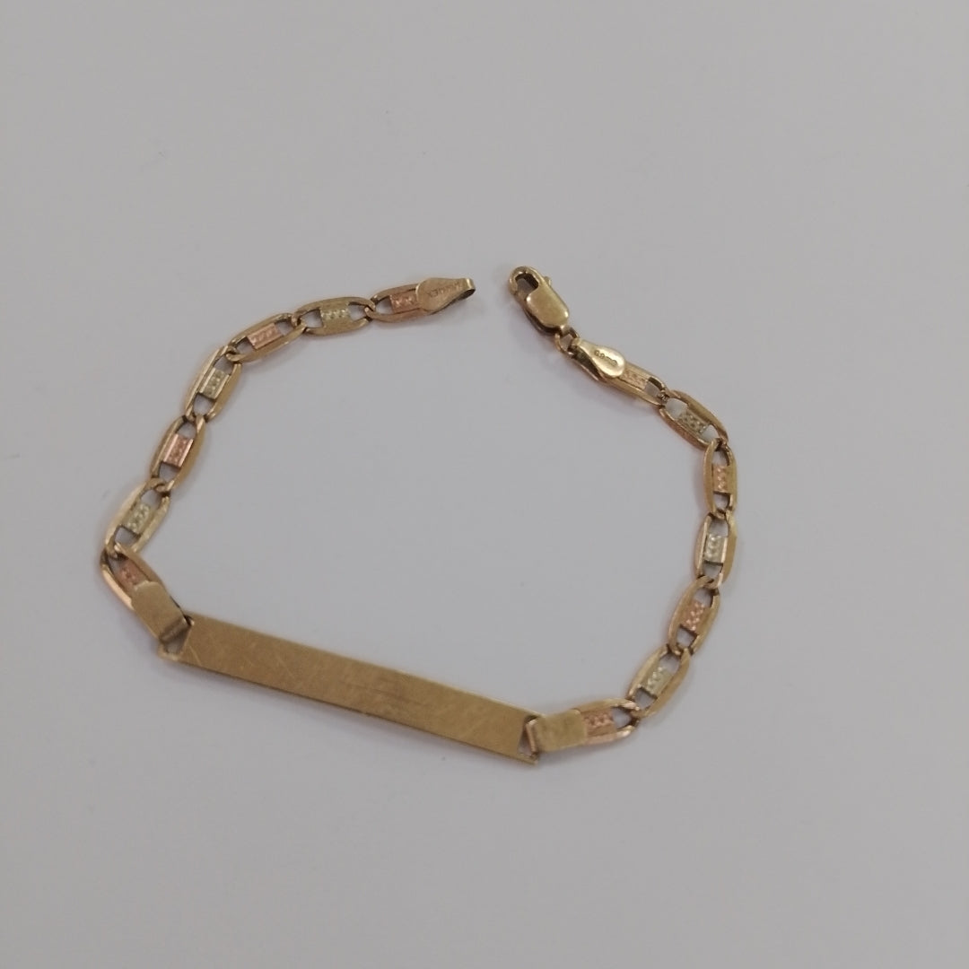ESCLAVA ORO COMBINADO 10 K 5,20 GRMS (SEMINUEVO)