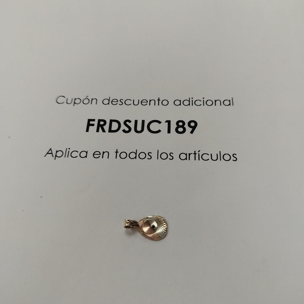DIJE ORO 10 K 0.6 GRMS (SEMINUEVO)
