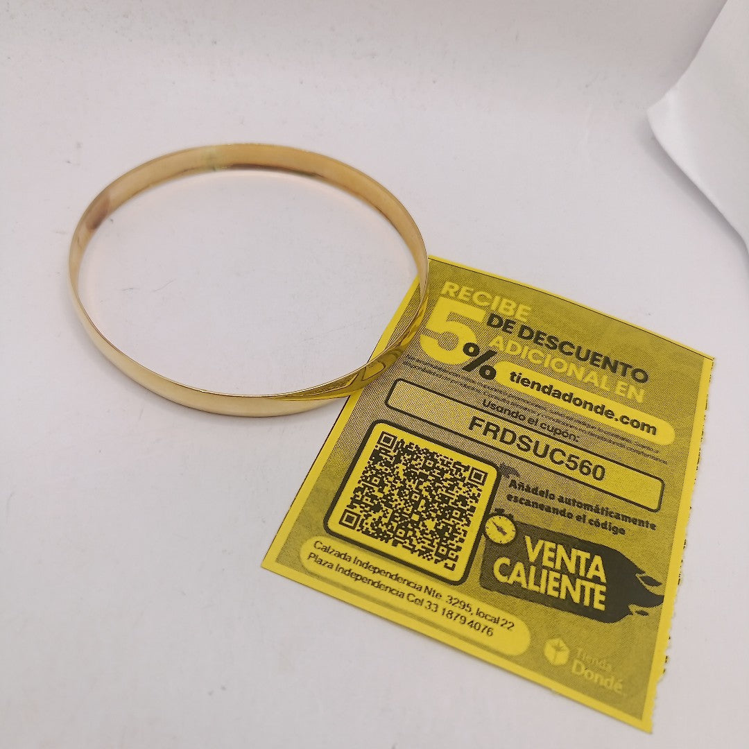 BRAZALETE ORO 14 K 8.6 GRMS (SEMINUEVO)