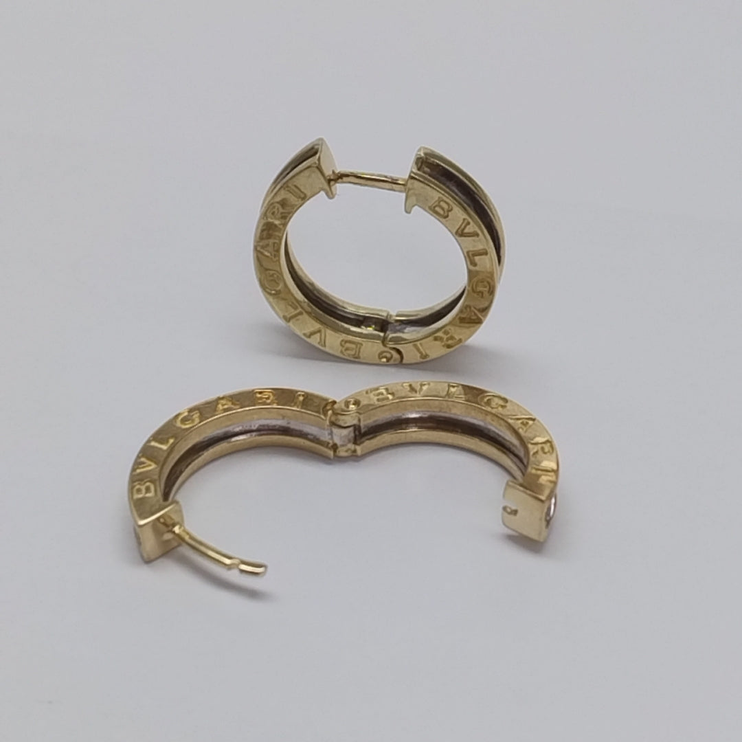 ARRACADAS PAR ORO COMBINADO 14 K 11,00 GRMS (SEMINUEVO)
