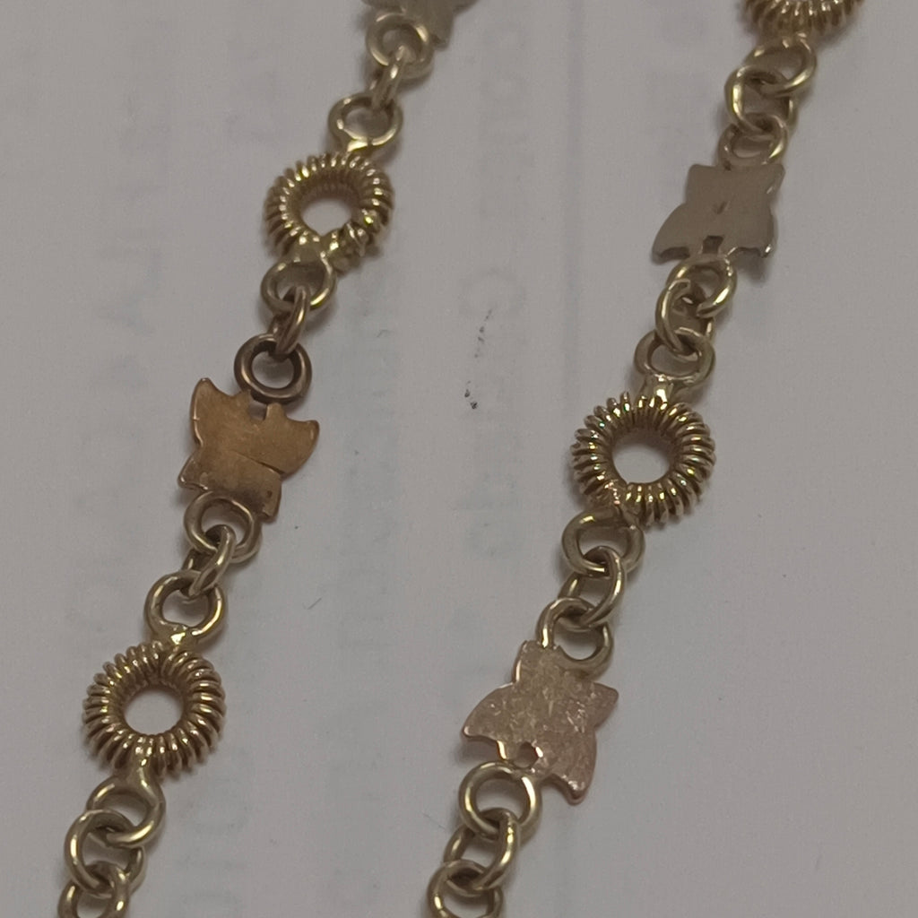 PULSERA ORO 14 K 3.2 GRMS (SEMINUEVO)