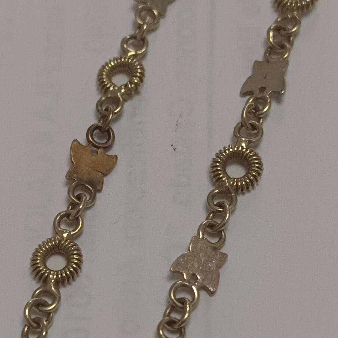 PULSERA ORO 14 K 3.2 GRMS (SEMINUEVO)