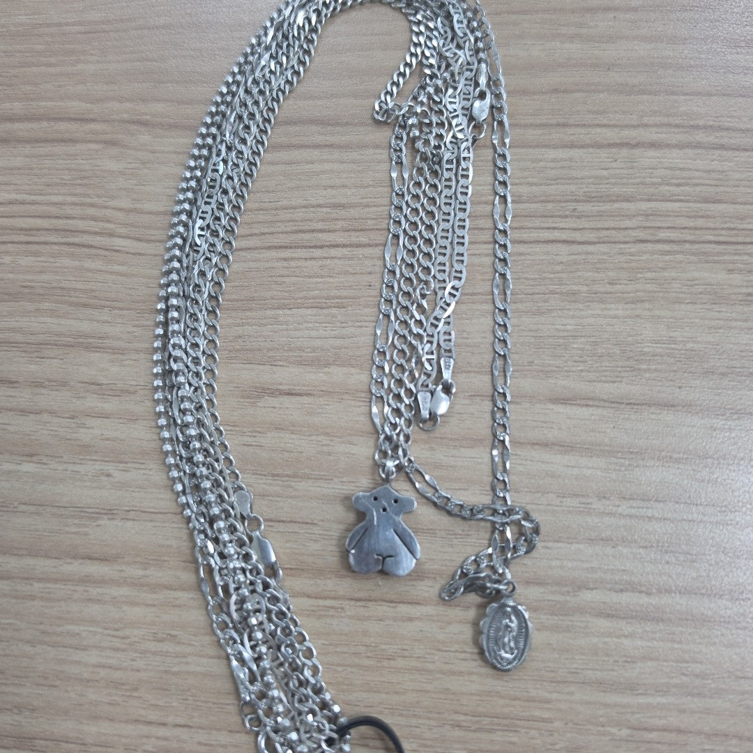 CADENA, DIJE PLATA 1.1 GRMS (SEMINUEVO)