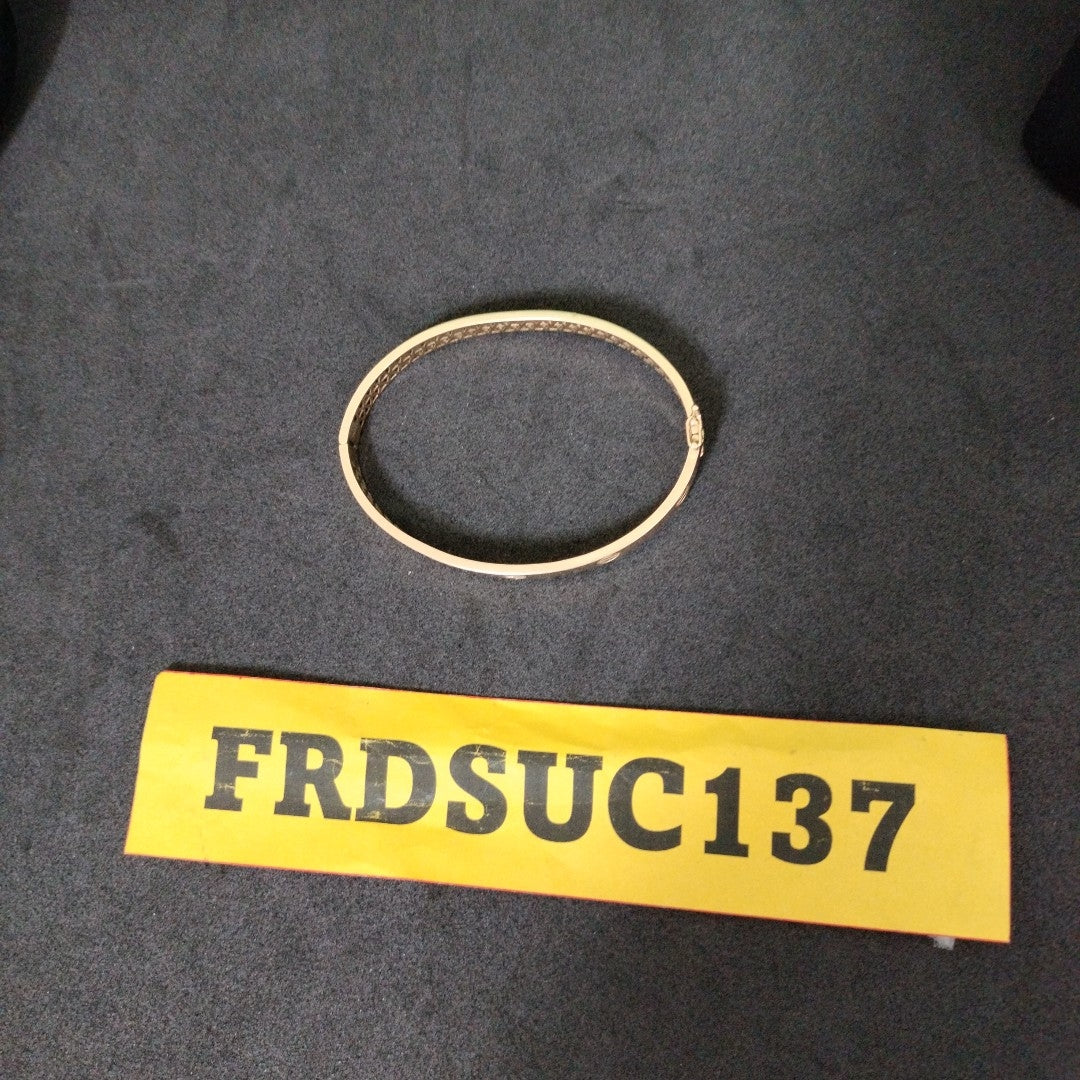 PULSERA RIGIDA ORO 10 K 6,90 GRMS (SEMINUEVO)