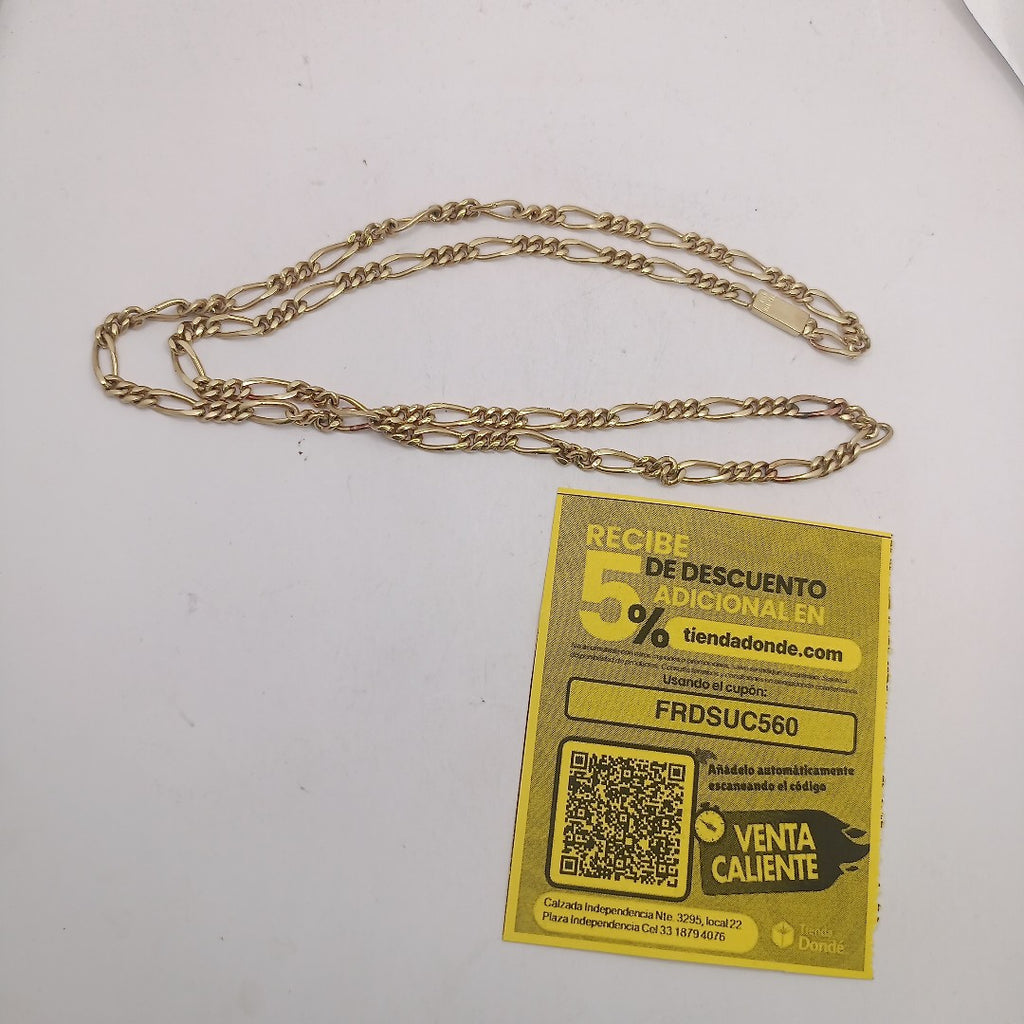 CADENA ORO 10 K 24.3 GRMS (SEMINUEVO)