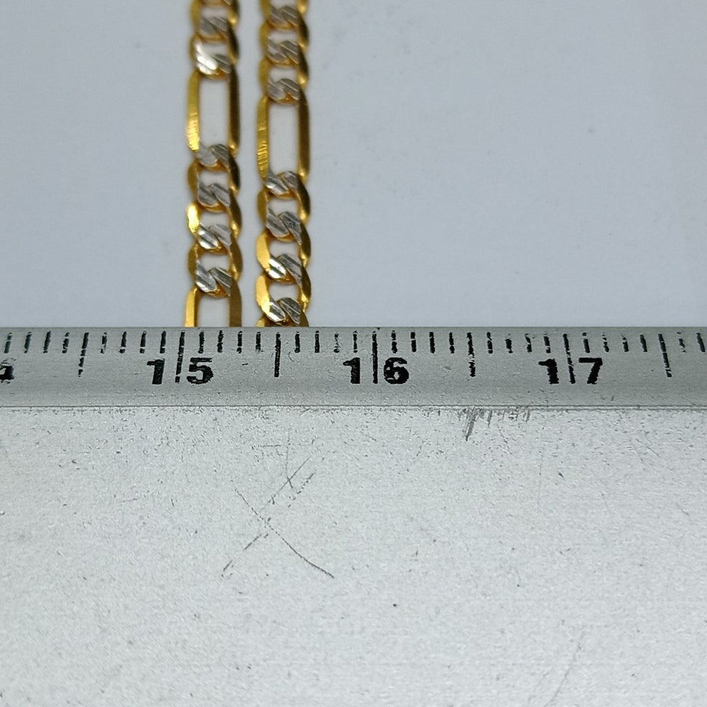 CADENA ORO, RODIADO 14 K 7.7 GRMS (SEMINUEVO)