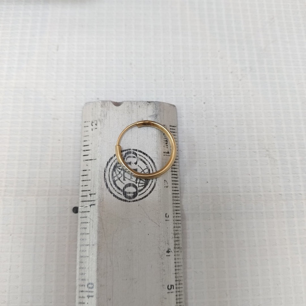 ARRACADAS PAR ORO 14 K 1.4 GRMS (SEMINUEVO)
