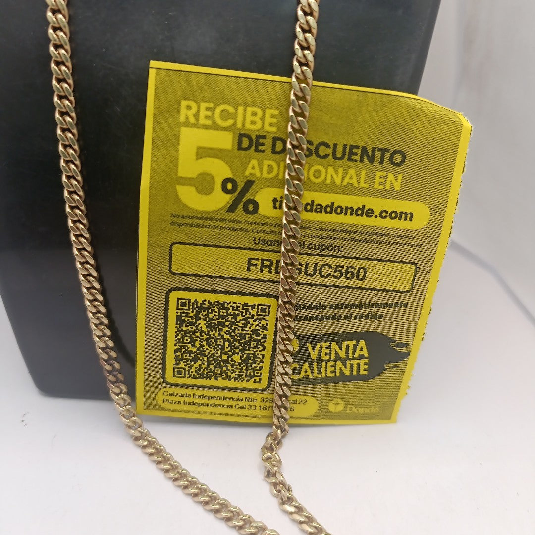 CADENA ORO 10 K 26.4 GRMS (SEMINUEVO)