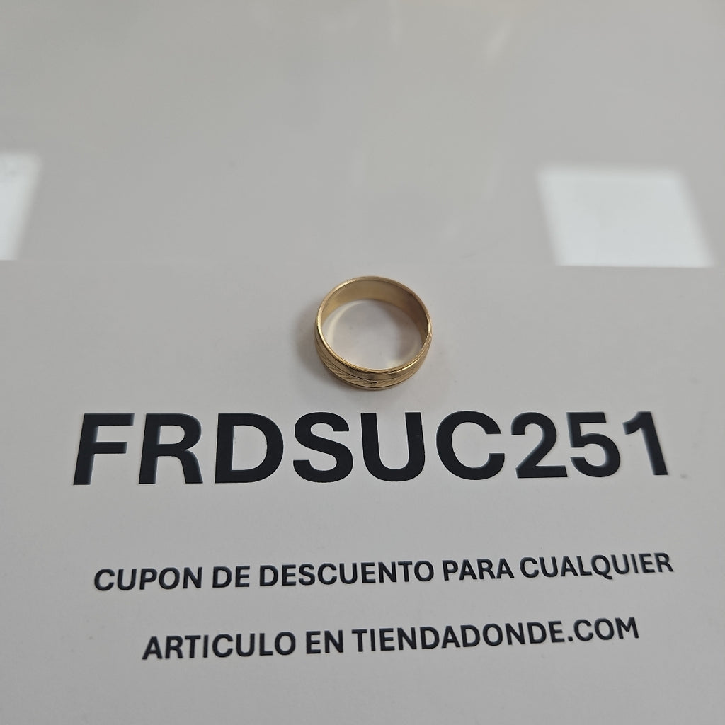 ARGOLLA ORO 10 K 2 GRMS (SEMINUEVO)