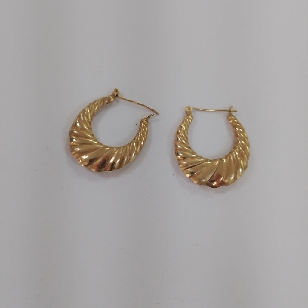 ARRACADAS PAR ORO 14 K 2,30 GRMS (SEMINUEVO)