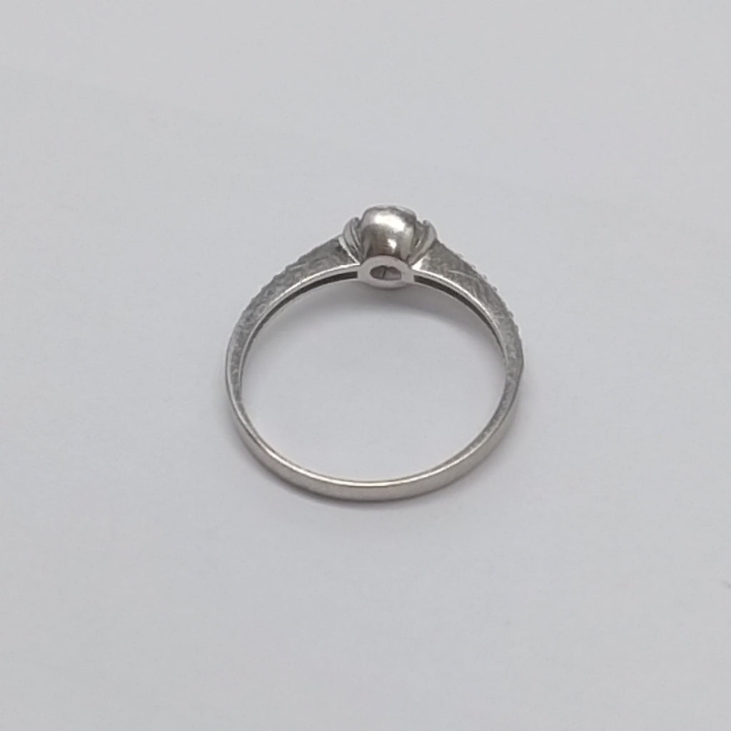 ANILLITO ORO BLANCO 14 K 1,70 GRMS (SEMINUEVO)