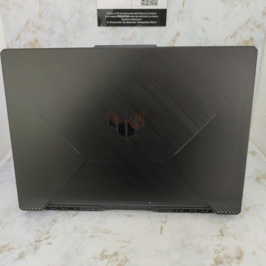 LAPTOP ASUS TUF GAMING A15 FA506NF-HN003W (2024) 512 GB SSD 8 GB RAM (SEMINUEVO)