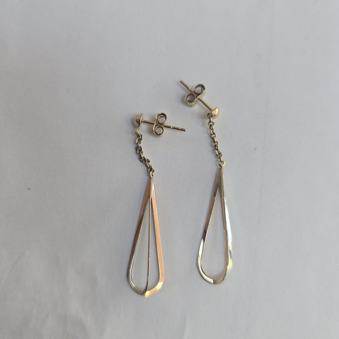 BROQUELES PAR ORO 10 K 1,60 GRMS (SEMINUEVO)