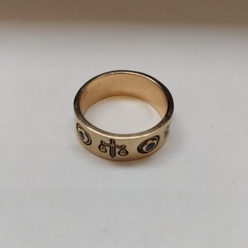ANILLITO ORO 14 K 9.2 GRMS (SEMINUEVO)