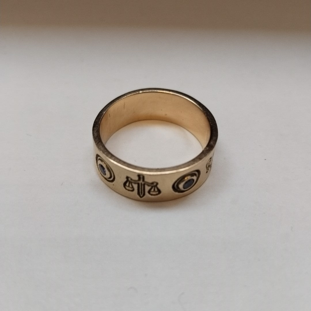ANILLITO ORO 14 K 9.2 GRMS (SEMINUEVO)