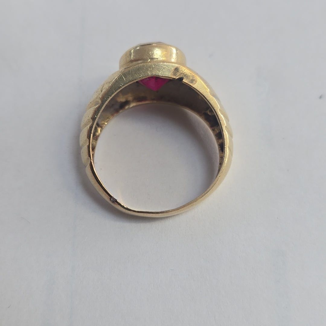ANILLO ORO 14 K 8,40 GRMS (SEMINUEVO)
