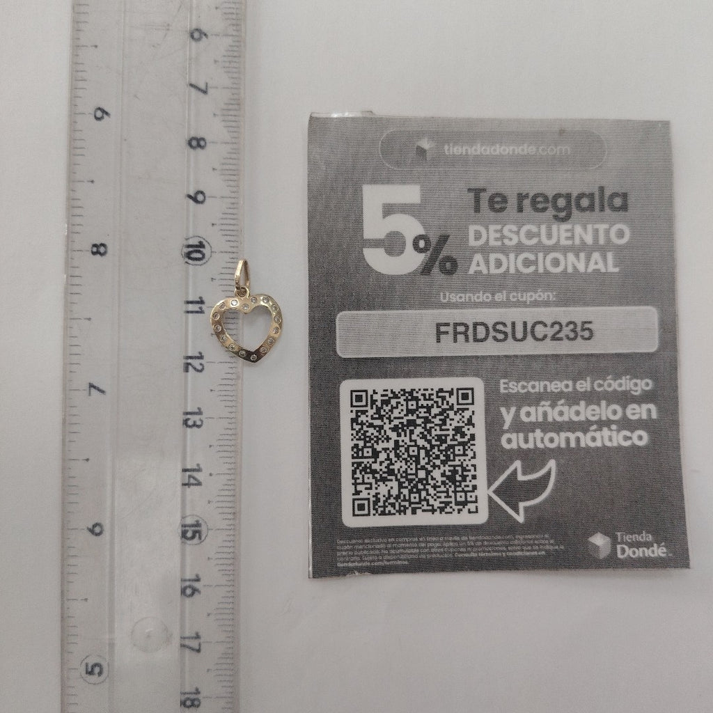 DIJE ORO 10 K 0.6 GRMS (SEMINUEVO)