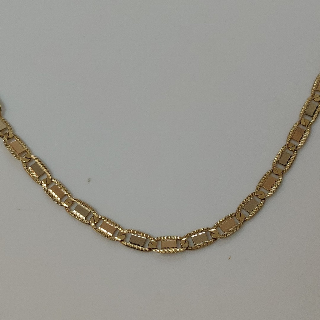 CADENA ORO COMBINADO 14 K 4.5 GRMS (SEMINUEVO)