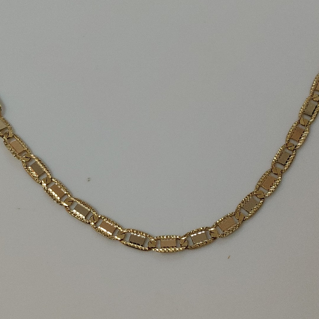 CADENA ORO COMBINADO 14 K 4.5 GRMS (SEMINUEVO)