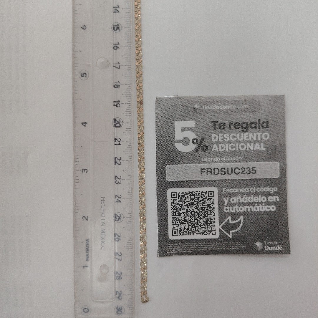 CADENA ORO 10 K 2 GRMS (SEMINUEVO)