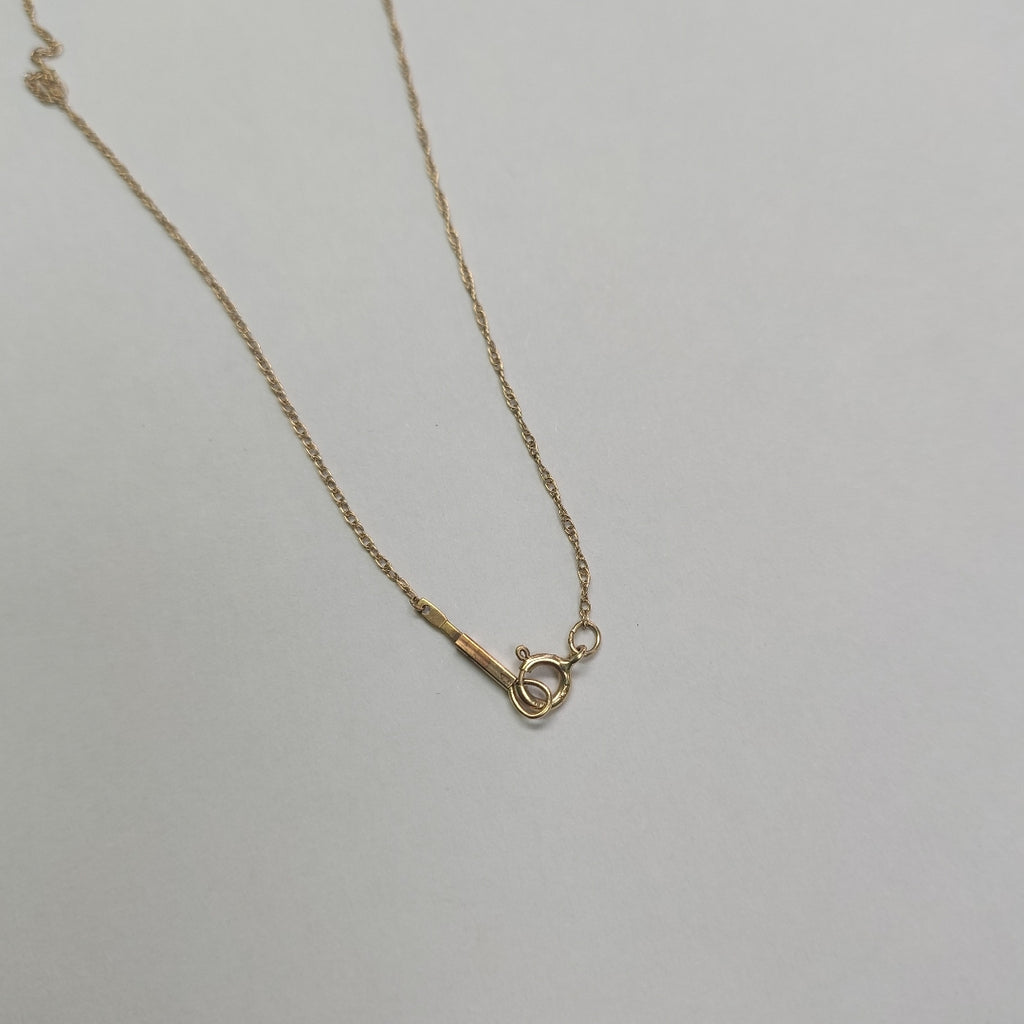 CADENA, DIJE ORO 14 K 2.2 GRMS (SEMINUEVO)