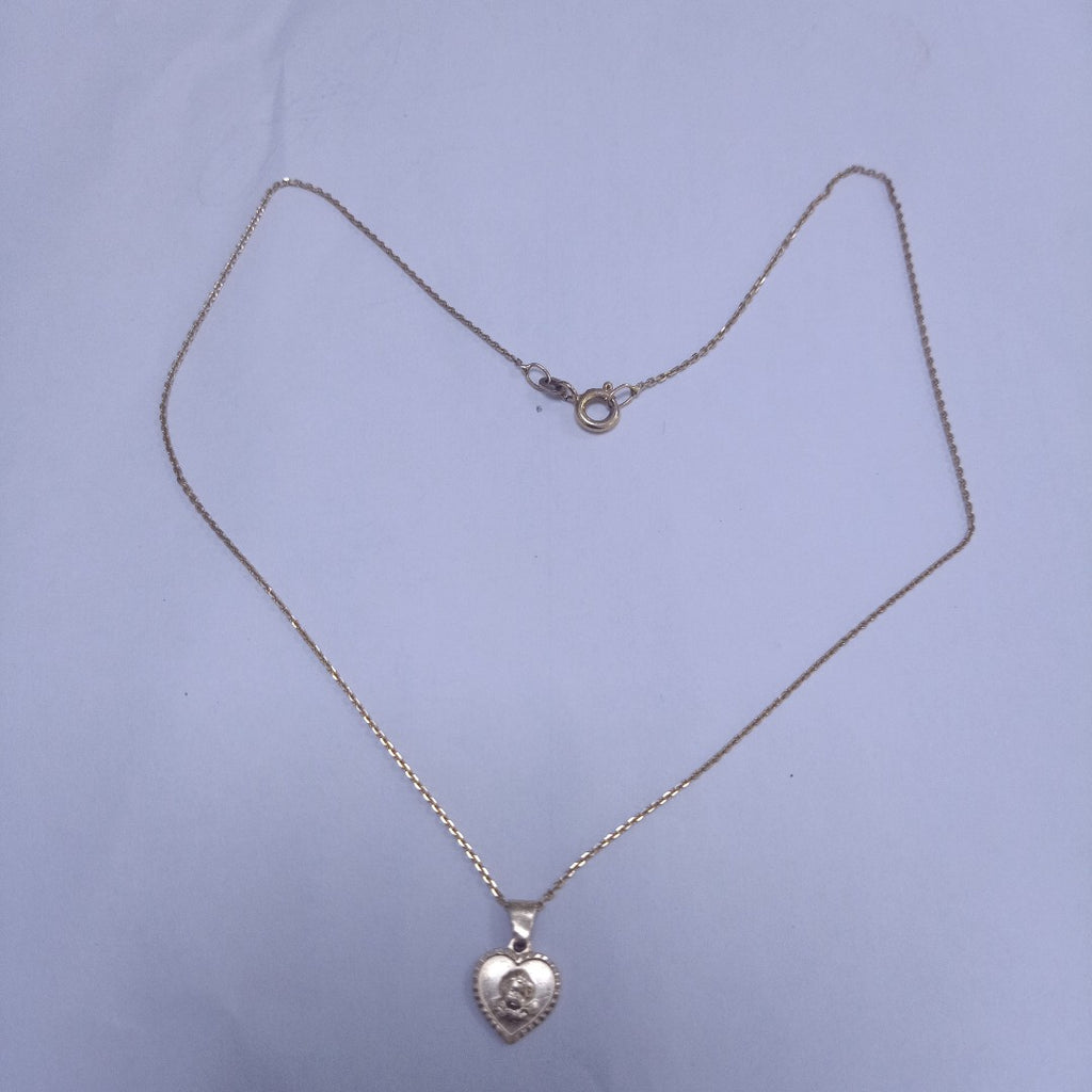 CADENA,DIJE ORO 14 K 2,10 GRMS (SEMINUEVO)
