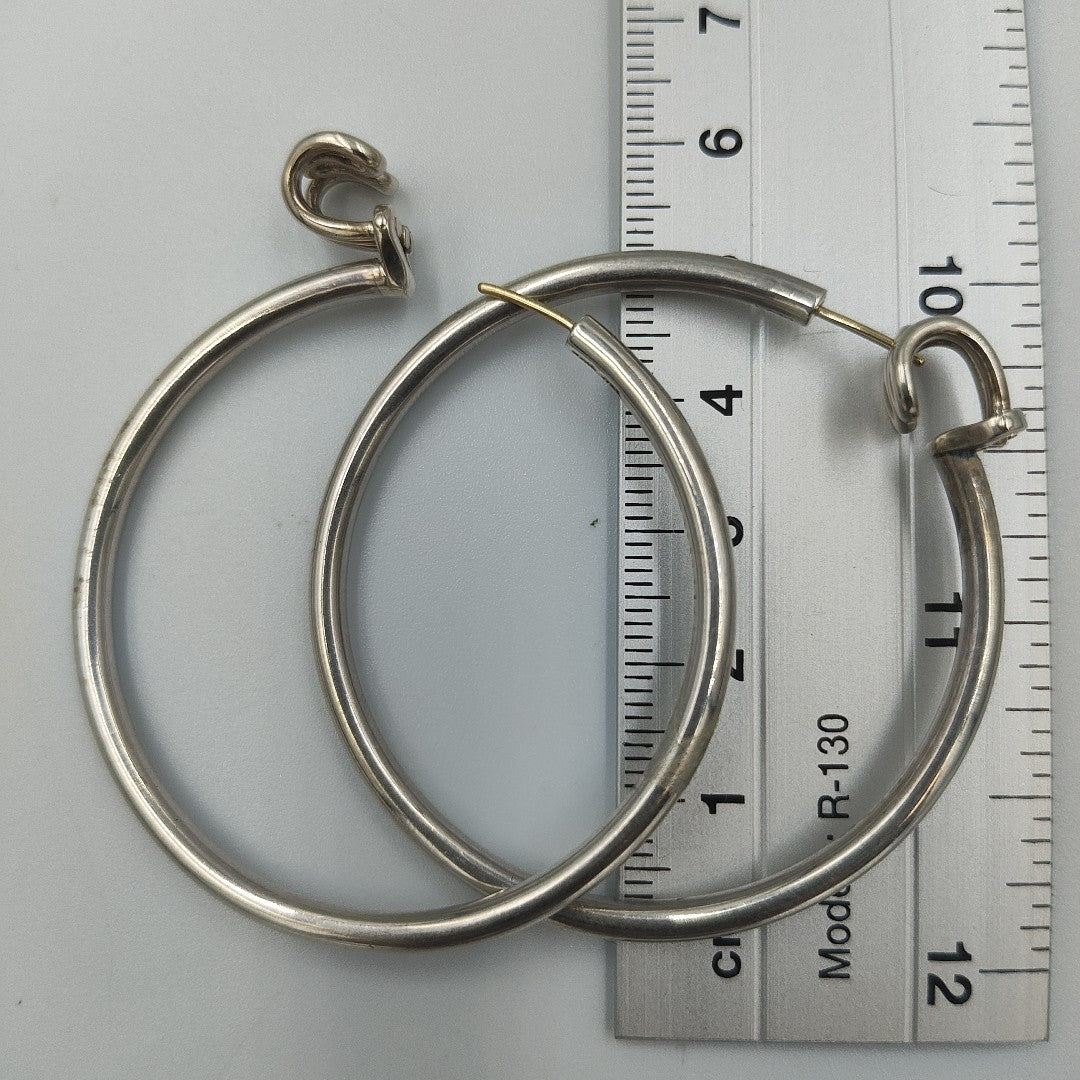 ARRACADAS PAR PLATA 12,20 GRMS (SEMINUEVO)