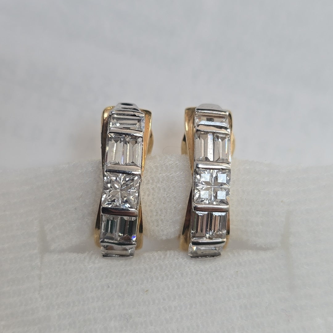 ARETES PAR ORO 14 K 4,70 GRMS (SEMINUEVO)