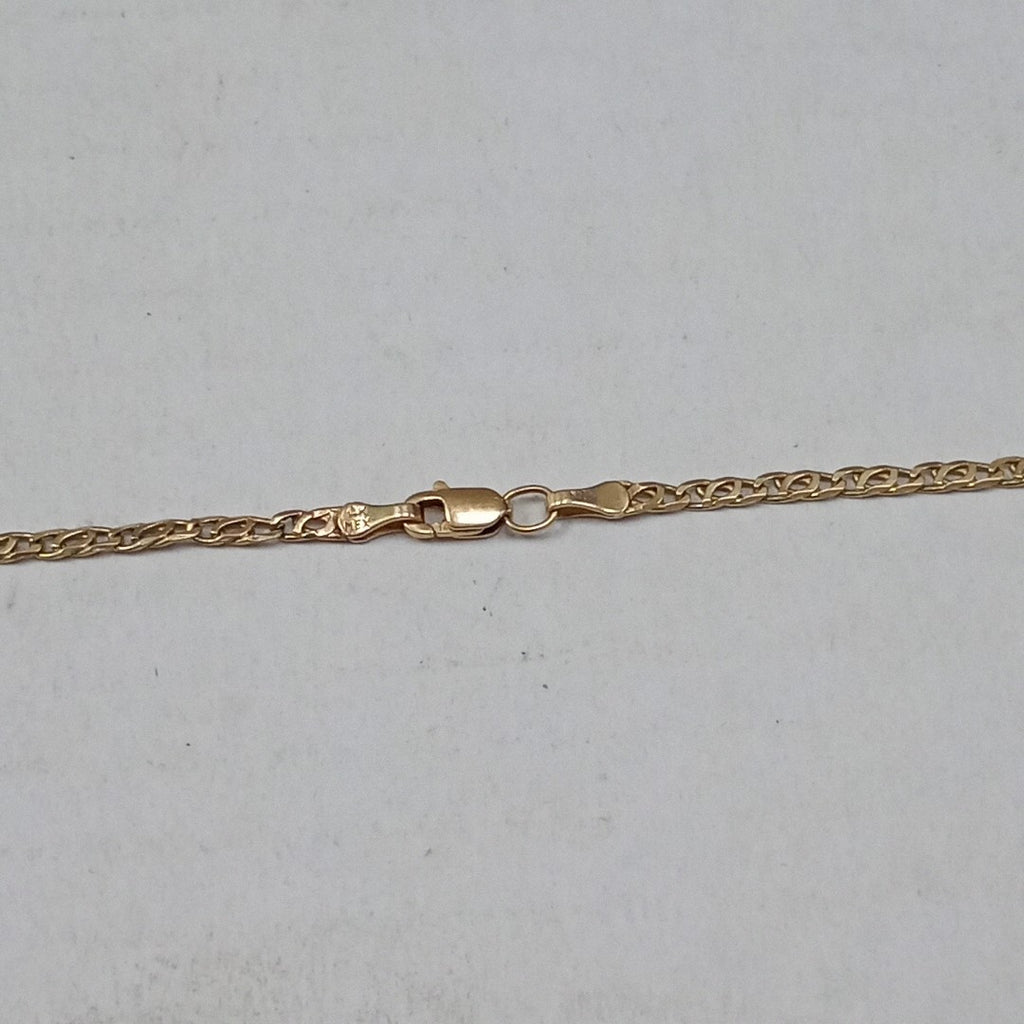 CADENA,DIJE ORO 14 K 9,50 GRMS (SEMINUEVO)