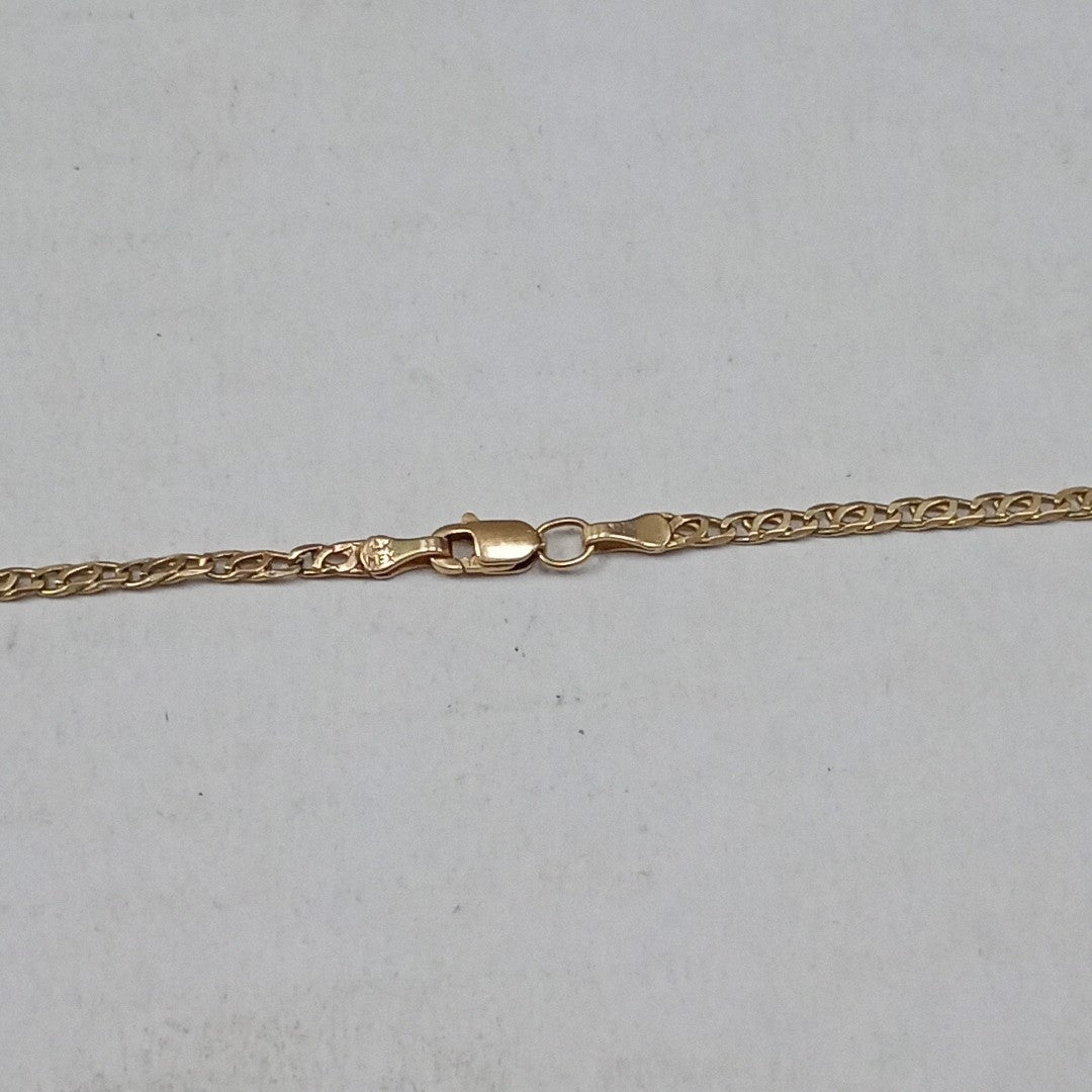 CADENA,DIJE ORO 14 K 9,50 GRMS (SEMINUEVO)