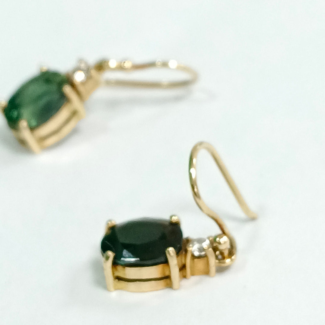 ARETES PAR ORO 14 K 4 GRMS (SEMINUEVO)