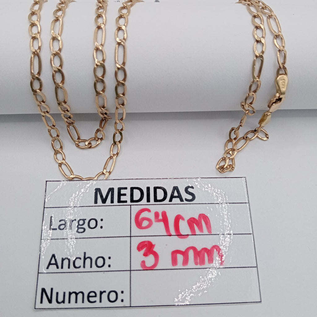 CADENA ORO 14 K 4.7 GRMS (SEMINUEVO)