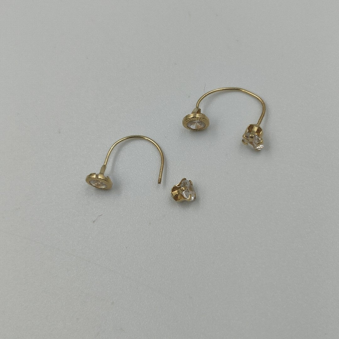 BROQUELES PAR ORO 10 K 0,50 GRMS (SEMINUEVO)