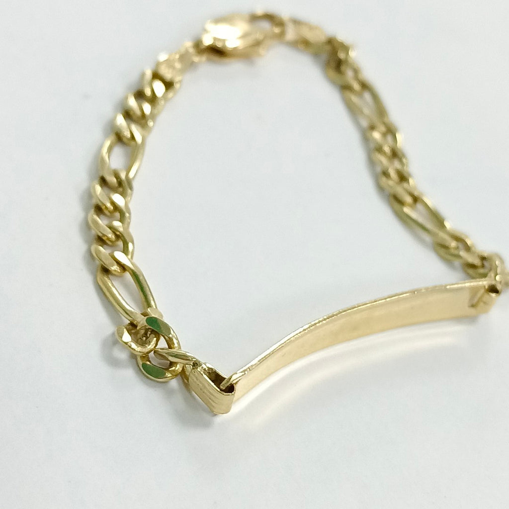 ESCLAVA ORO 14 K 4.8 GRMS (SEMINUEVO)