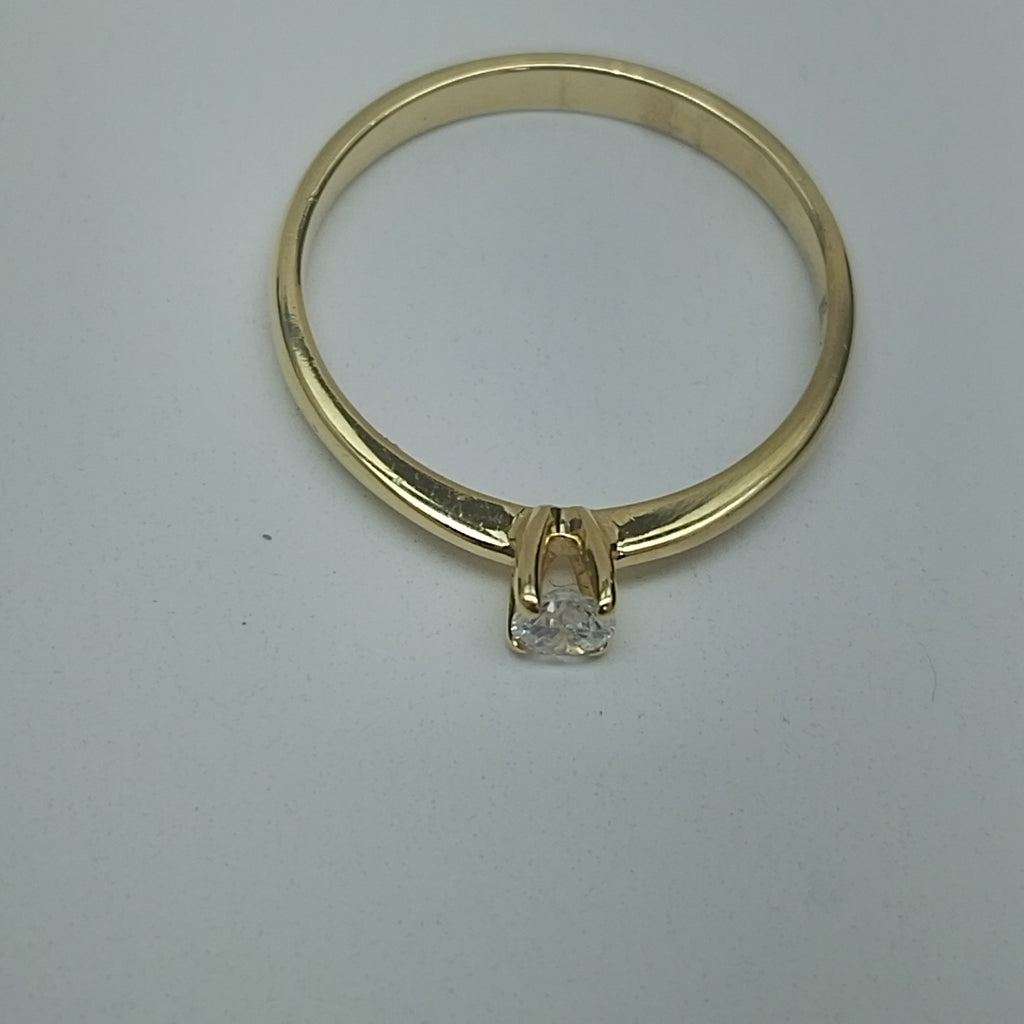 SOLITARIO ORO 14 K 1.5 GRMS (SEMINUEVO)