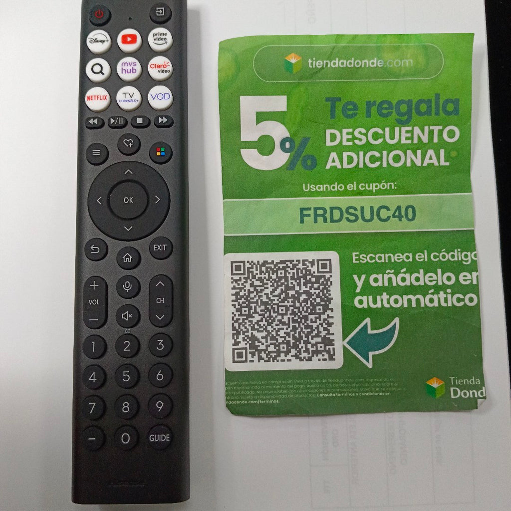PANTALLA HISENSE 65QD65QV (2025) 65" LED 4K (SEMINUEVO)