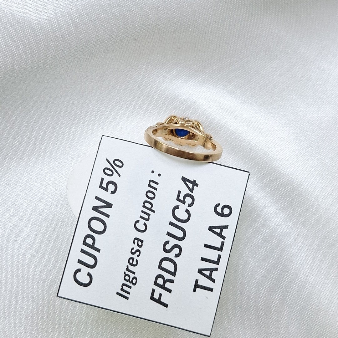 ANILLO ORO 10 K 5,00 GRMS (SEMINUEVO)