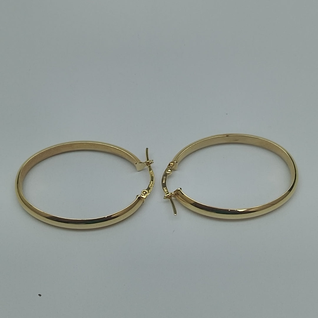 ARRACADAS PAR ORO 14 K 2.9 GRMS (SEMINUEVO)