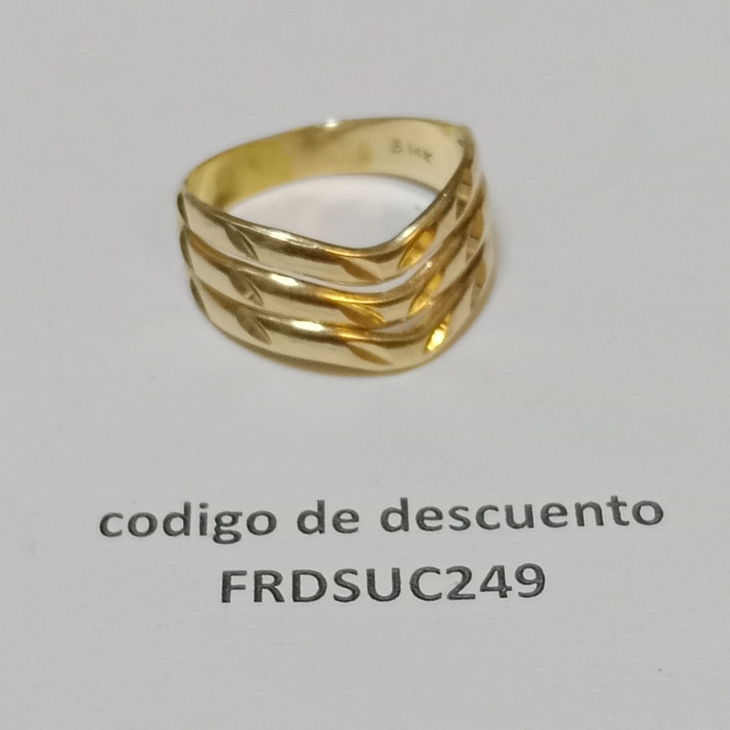 ANILLITO ORO 14 K 3.4 GRMS (SEMINUEVO)
