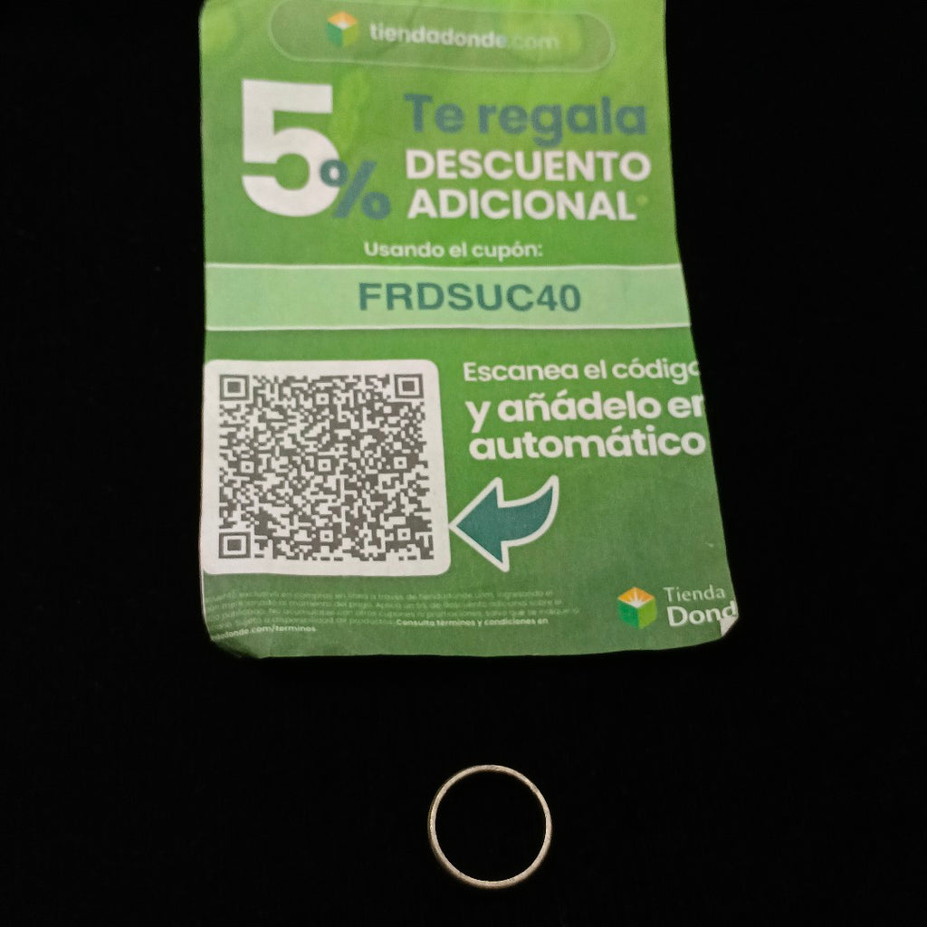 ARGOLLA PLATA 2.3 GRMS (SEMINUEVO)