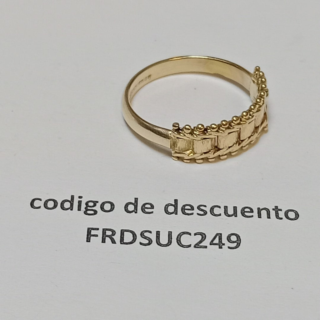 ANILLITO ORO 10 K 2,10 GRMS (SEMINUEVO)
