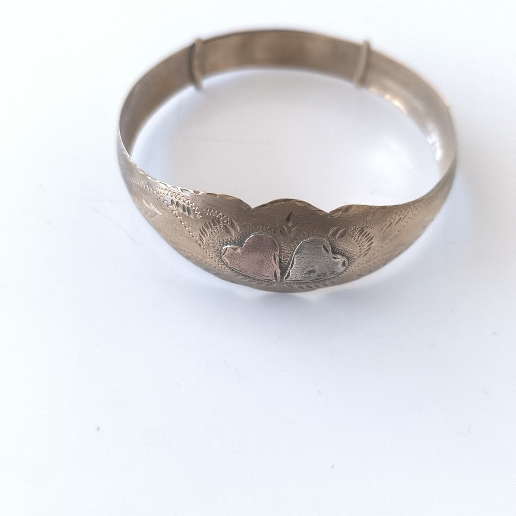 PULSERA RIGIDA ORO 8 K 9.2 GRMS (SEMINUEVO)