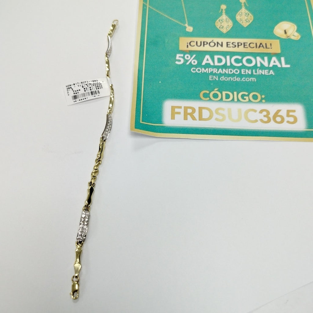 PULSERA ORO 14 K 5.4 GRMS (SEMINUEVO)