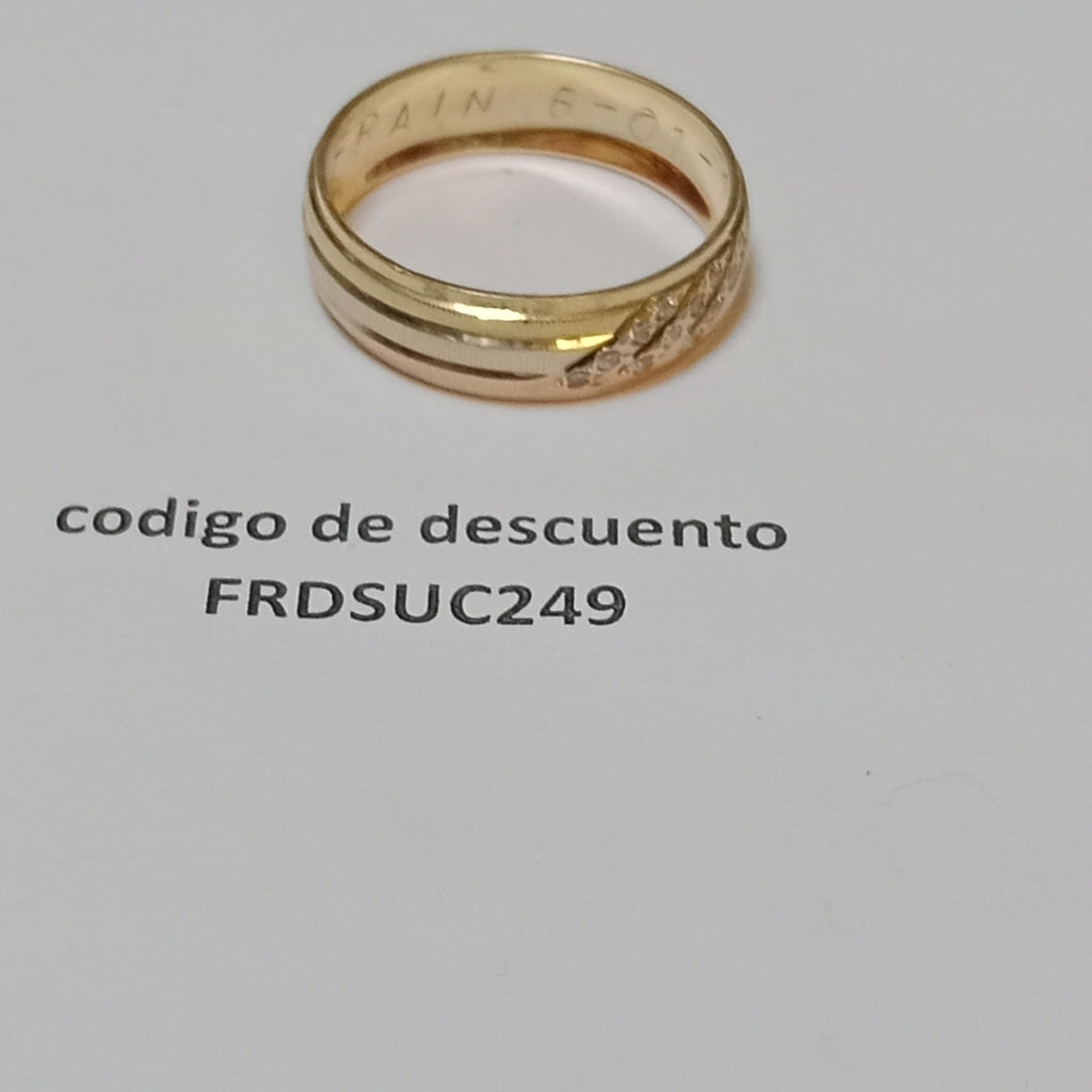ARGOLLA ORO 10 K 2,50 GRMS (SEMINUEVO)