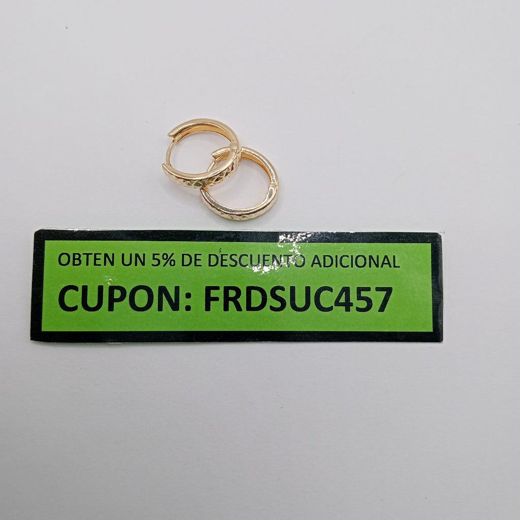 HUGGIES ORO 14K 1.6 (NUEVO)