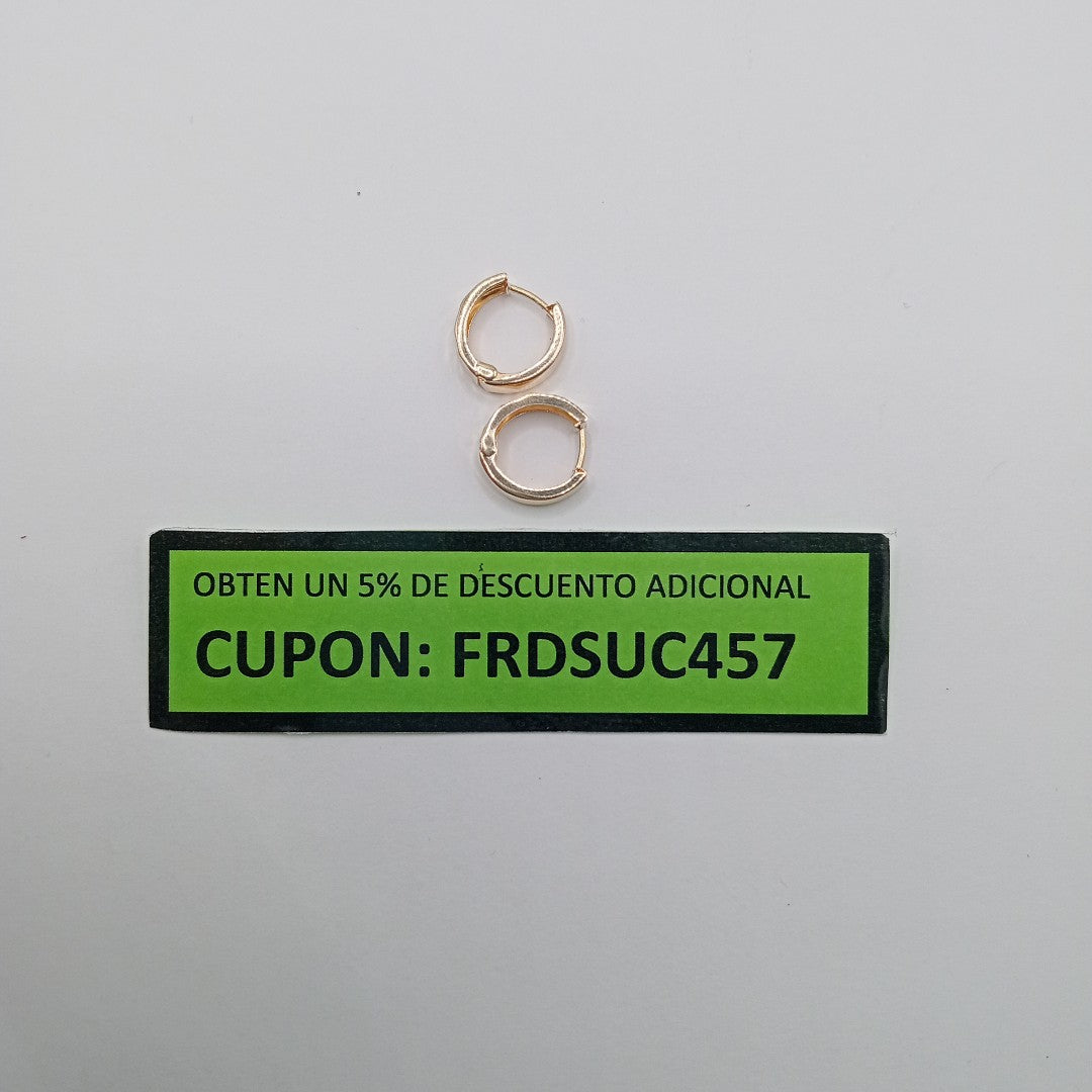 HUGGIES ORO 14K 1.1 (NUEVO)