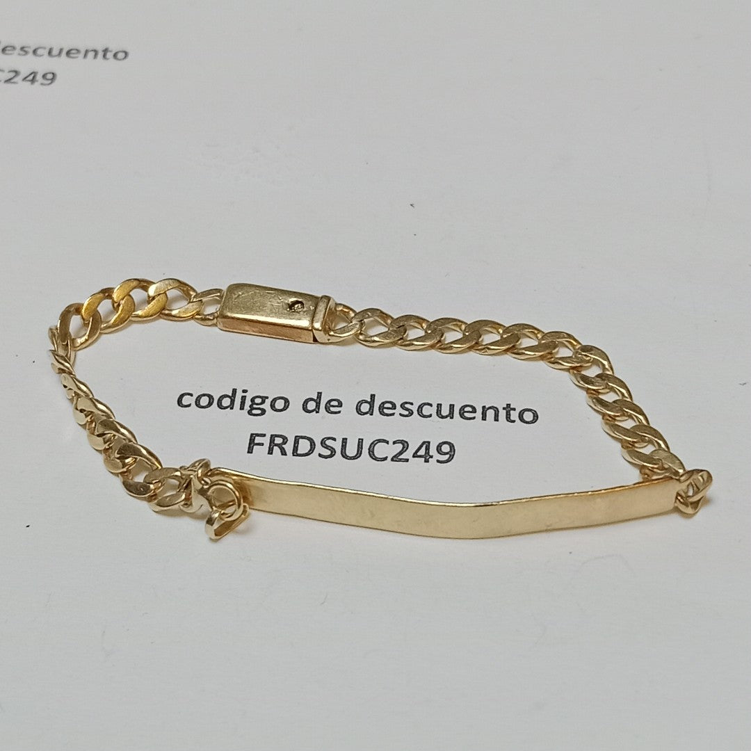 ESCLAVA ORO 10 K 4,60 GRMS (SEMINUEVO)
