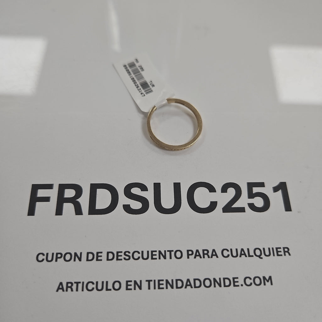 ANILLOS DAMA ORO 14K 1.6 (NUEVO)