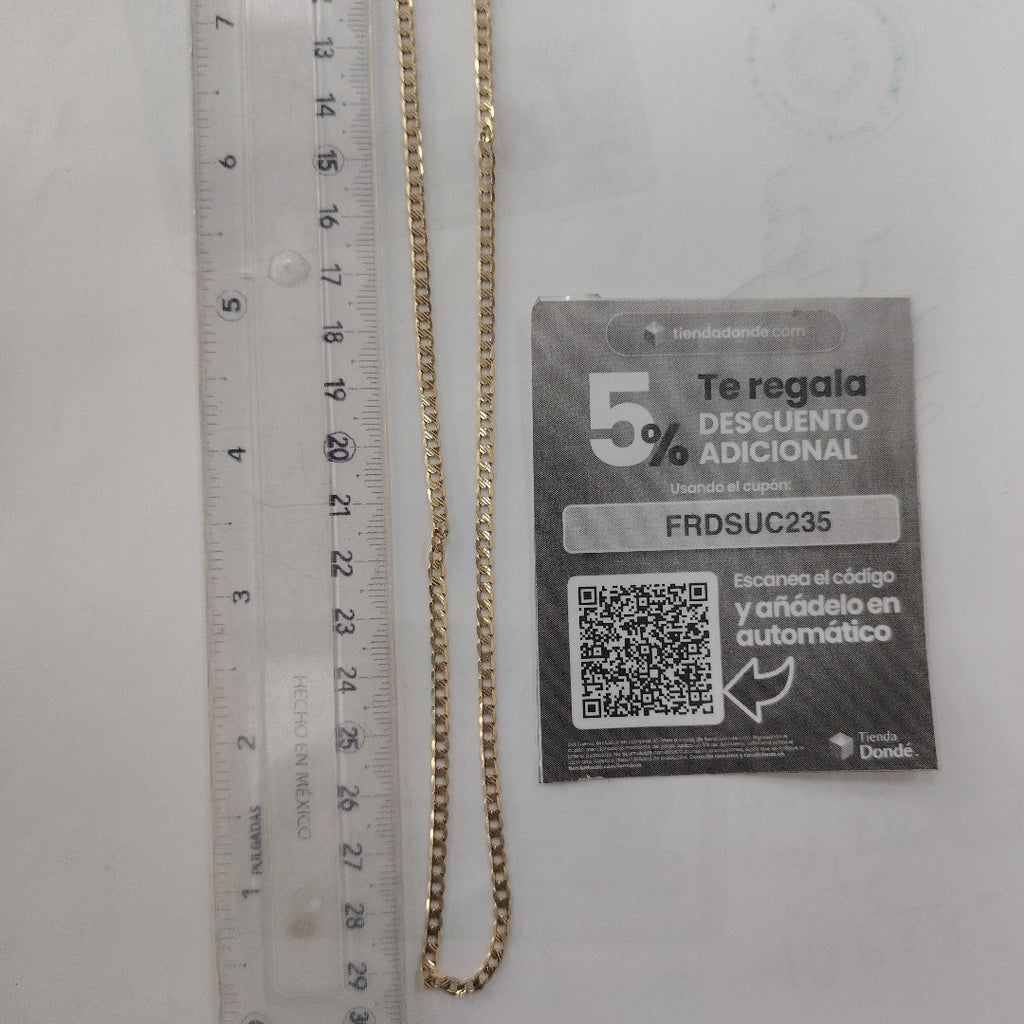CADENA ORO 10 K 7 GRMS (SEMINUEVO)