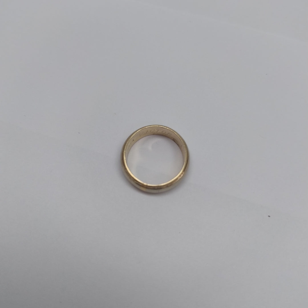 ARGOLLA ORO COMBINADO 10 K 4,60 GRMS (SEMINUEVO)